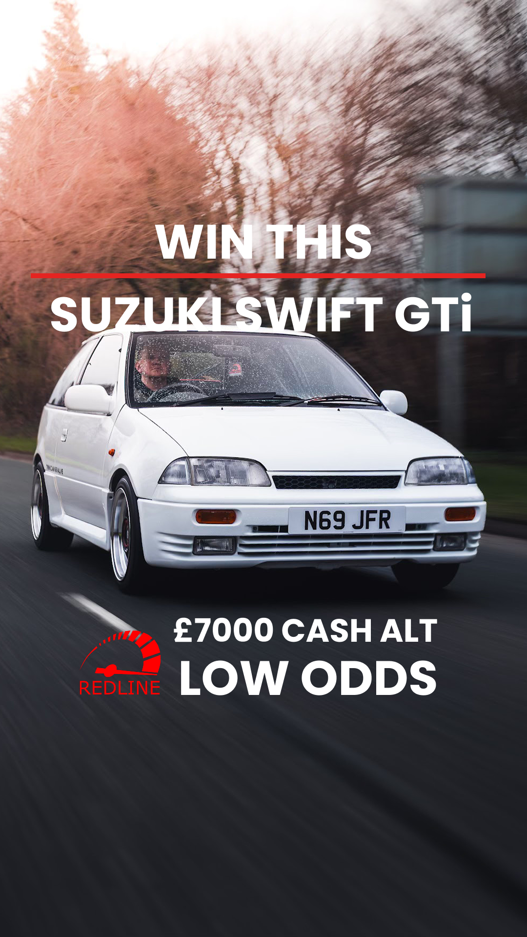 Redline Competitions Facebook ad