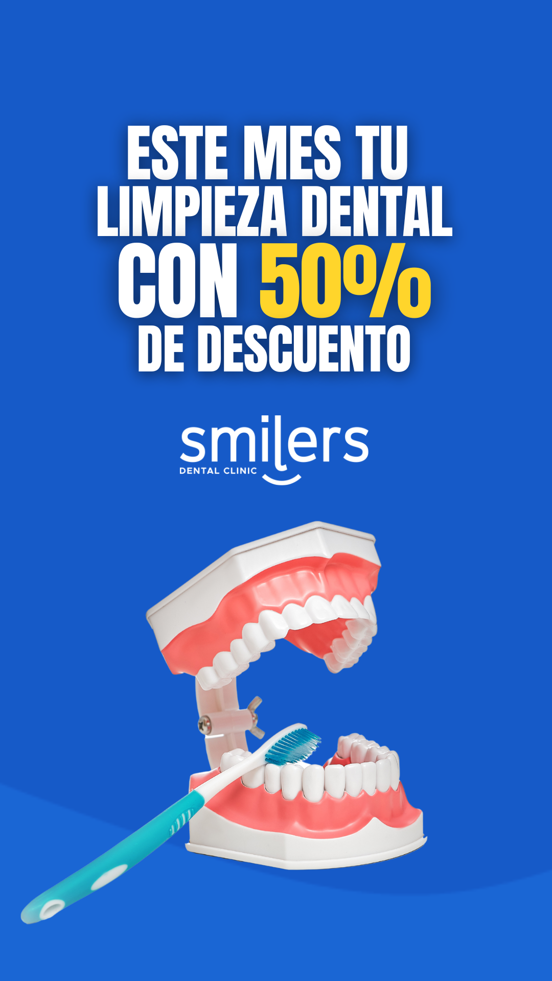 Smilers Dental Clinic mx Facebook ad from Oct 21, 2023