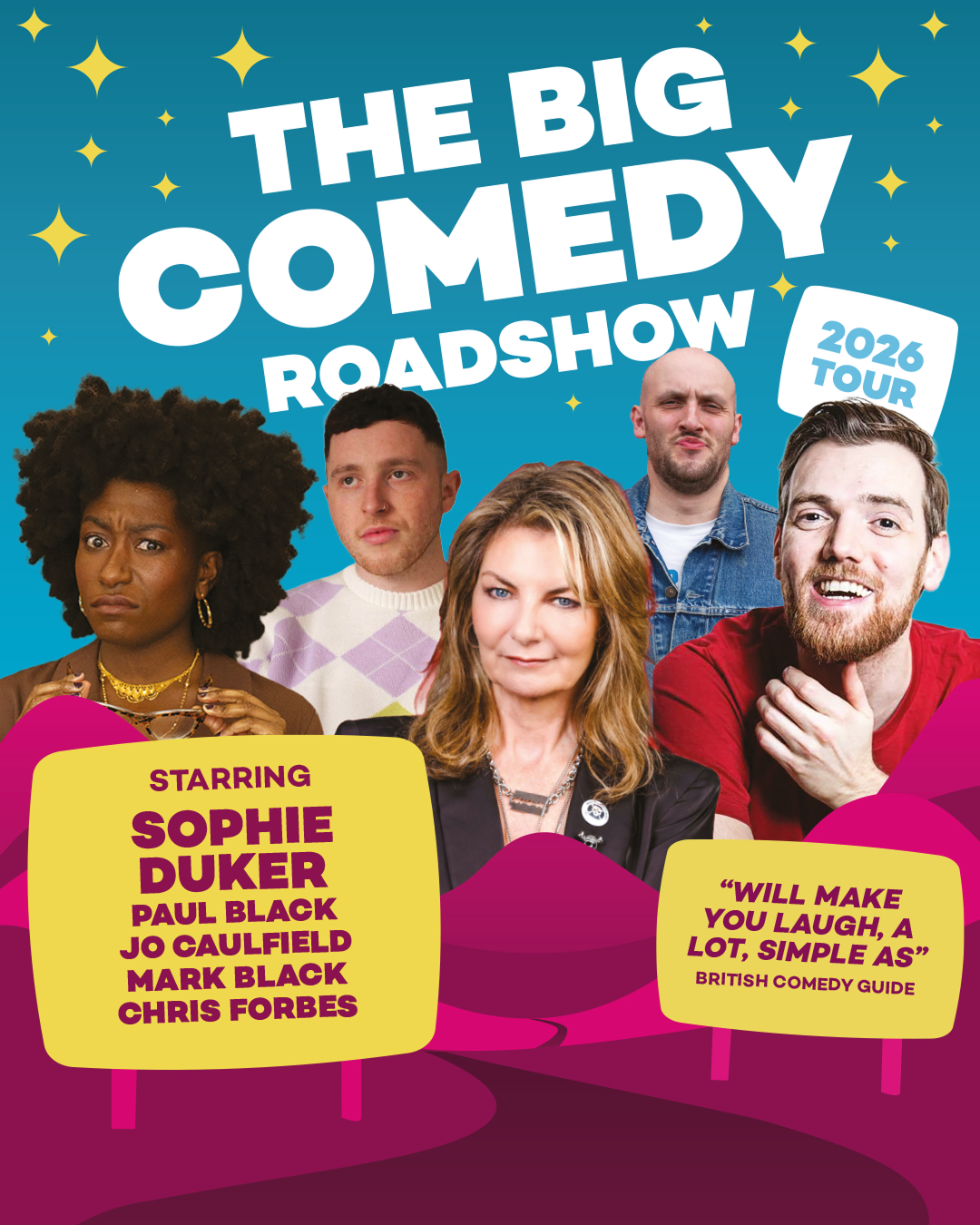 Gilded Balloon Facebook ad: Live Comedy in Paisley