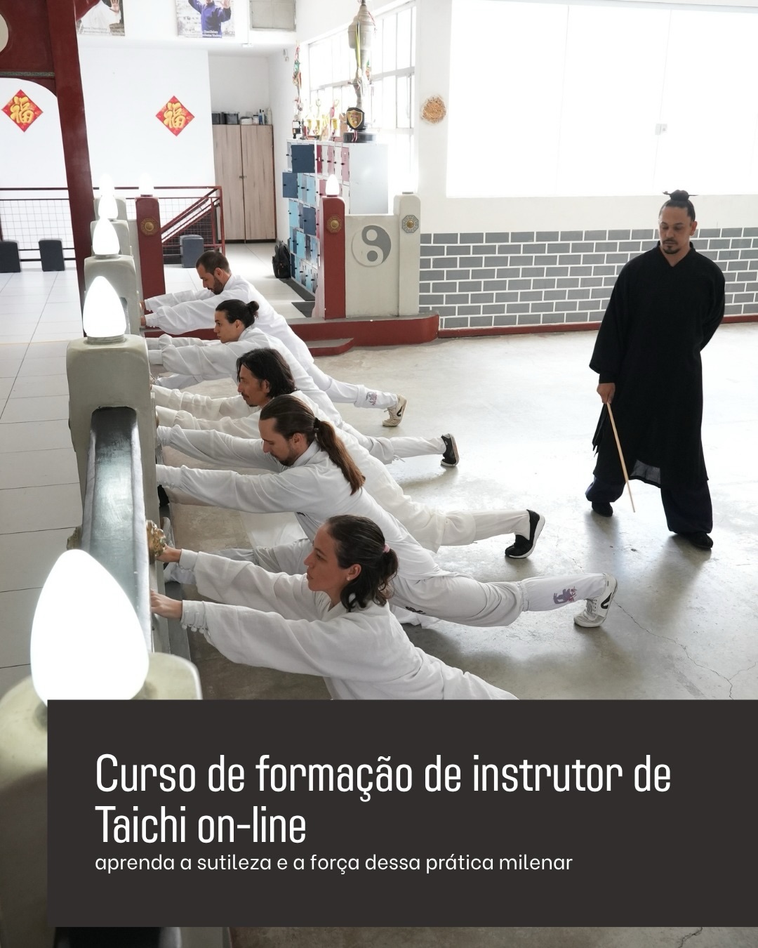 Wudang Martial Arts Training Center Facebook ad: Com muita alegria também anunciamos que o curso…