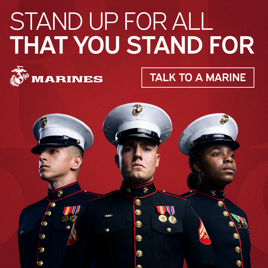 Marine Corps Recruiting Facebook ad