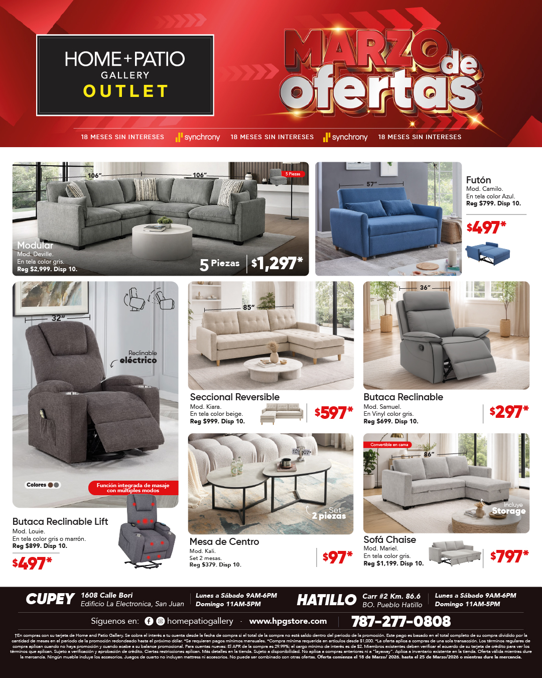 Home + Patio Gallery Facebook ad