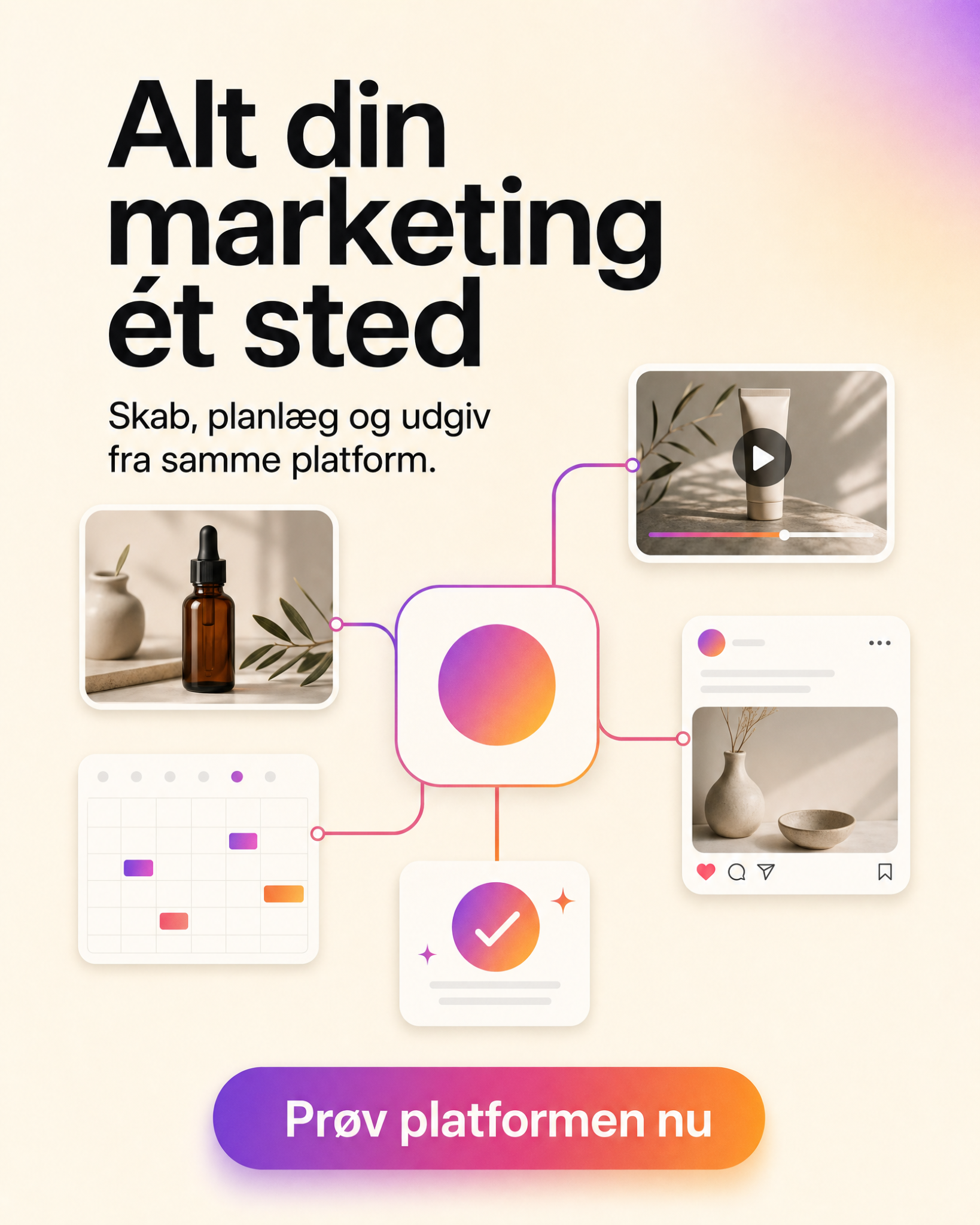 Digibate Facebook ad: Få flere salg med bedre content Prøv gratis i dag.