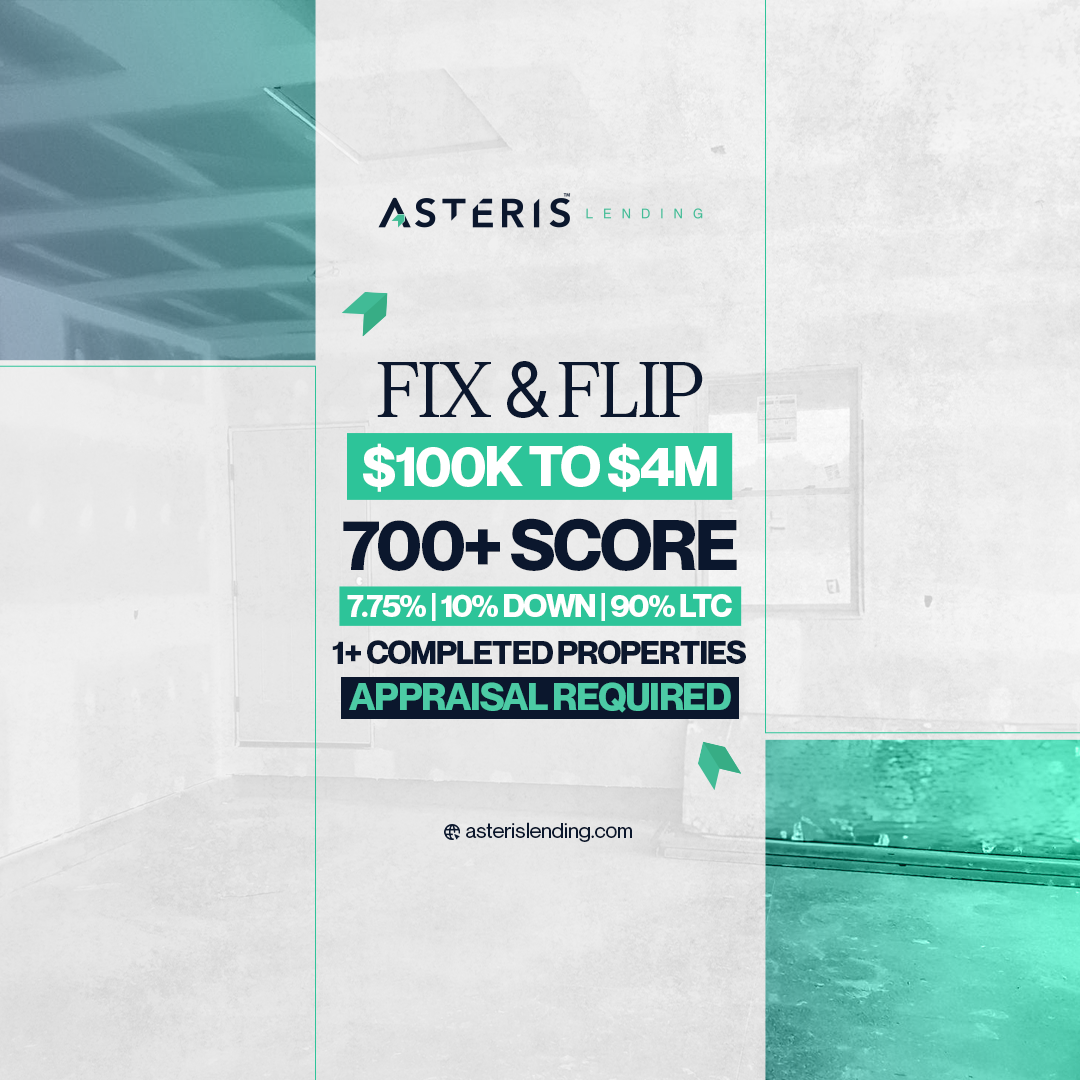 Asteris Lending Facebook ad from May 16, 2026