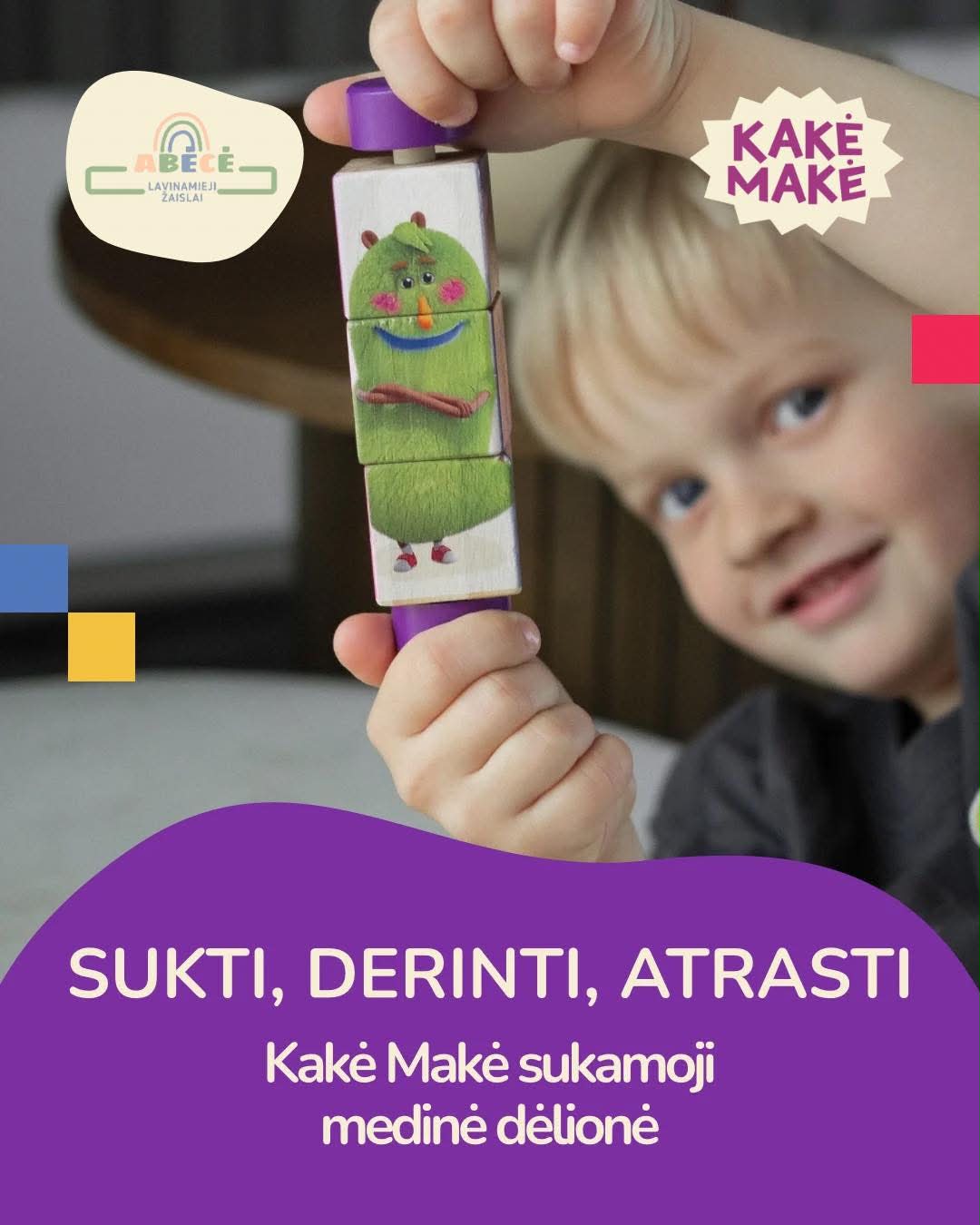 abece.lt Facebook ad: Medinis galvosūkis: pasuk ir surask Kakę Makę!