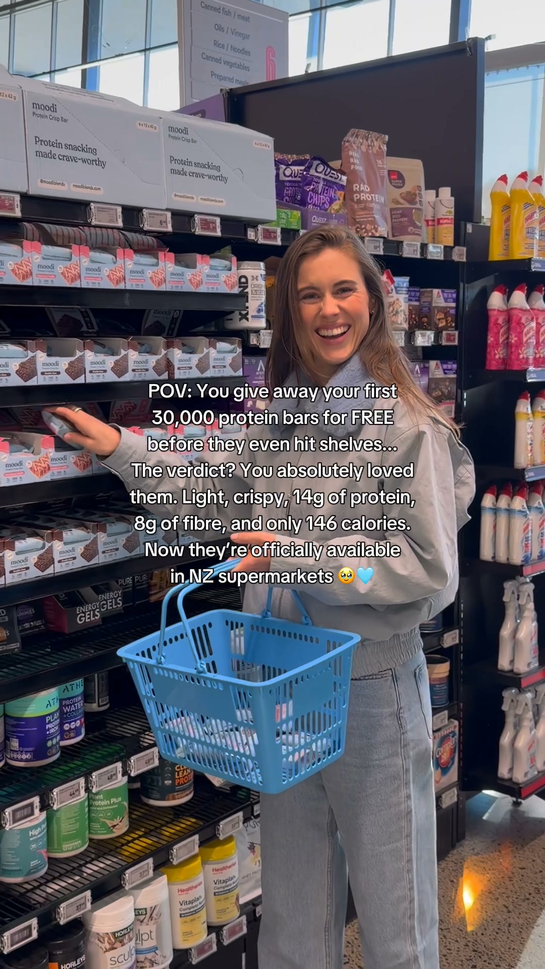 Moodi Facebook ad: NOW IN STORES