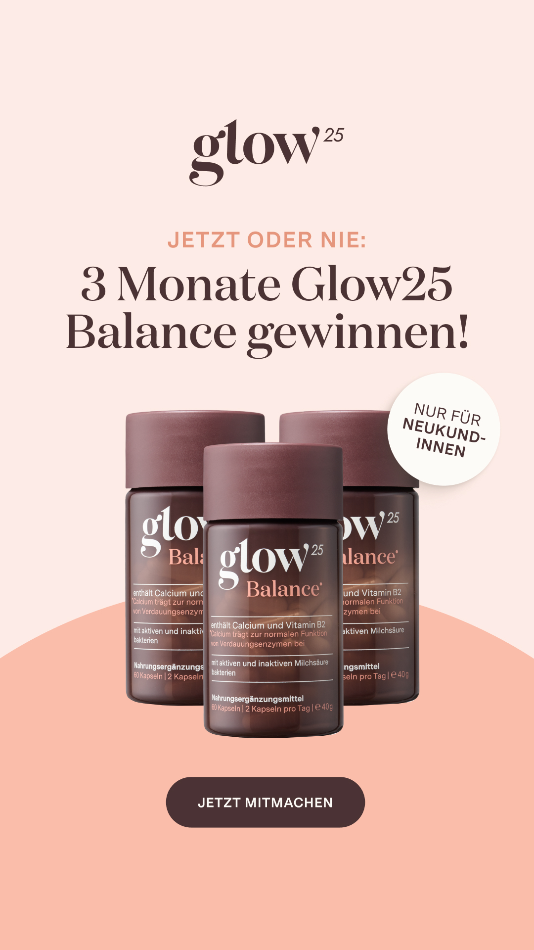 Glow25 - The Collagen Company Facebook ad