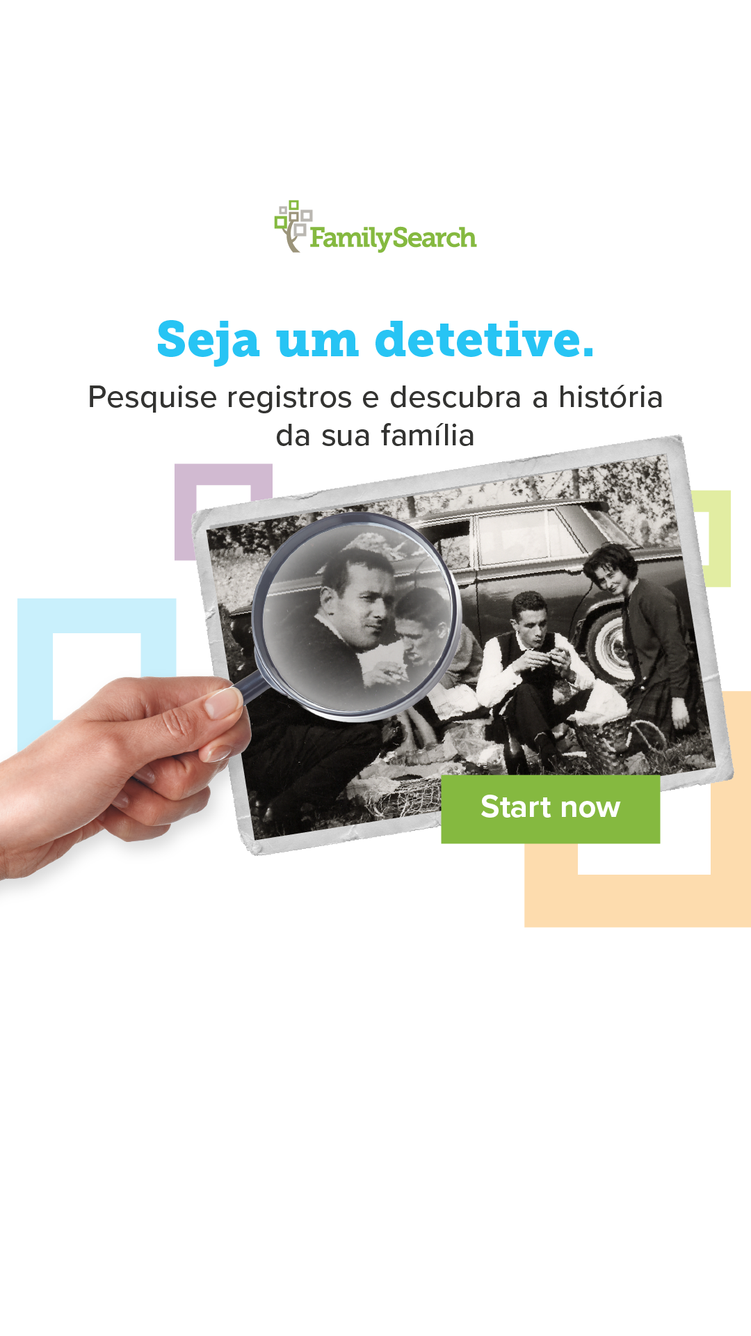 FamilySearch Facebook ad