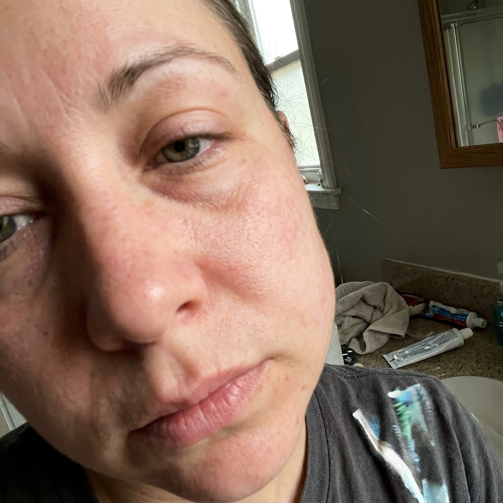 Rachel Morgan Facebook ad: Does anyone else's face swell up like this…