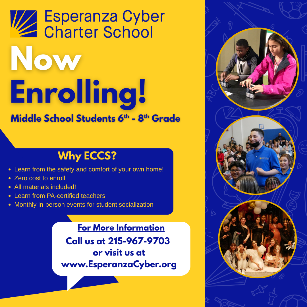 Esperanza Cyber Charter School Facebook ad