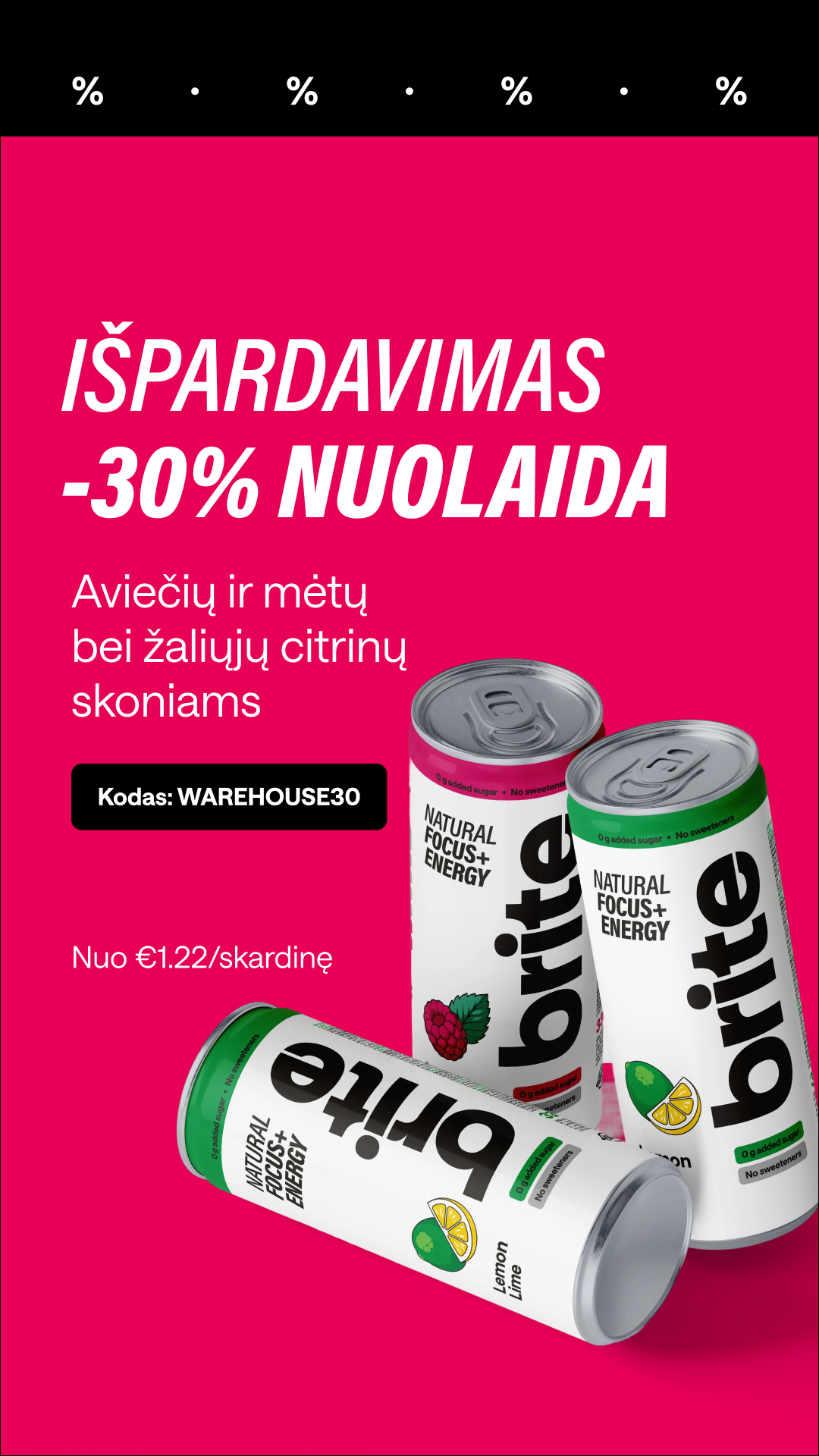 Brite Facebook ad