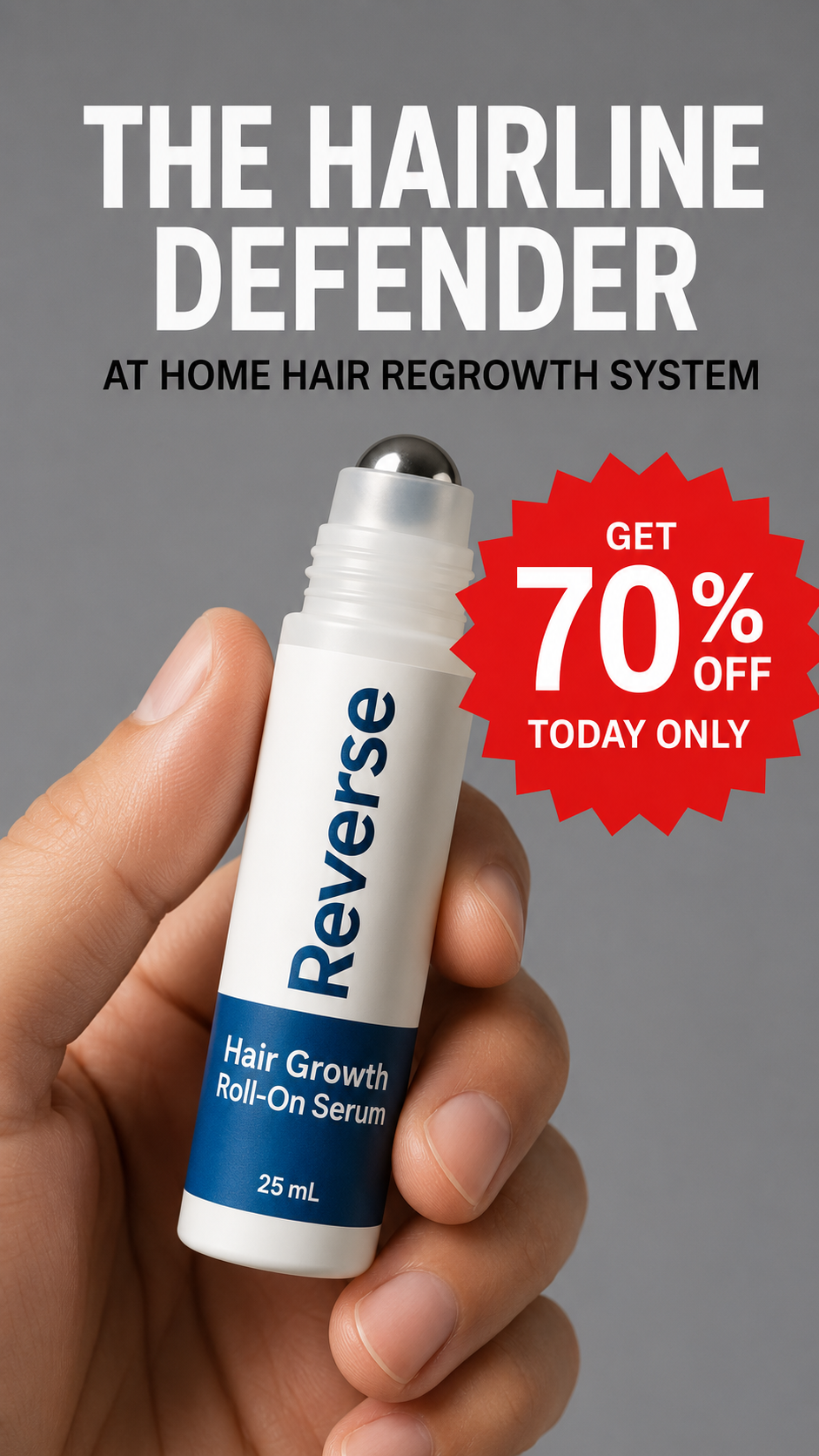 Reverse HairCo Facebook ad