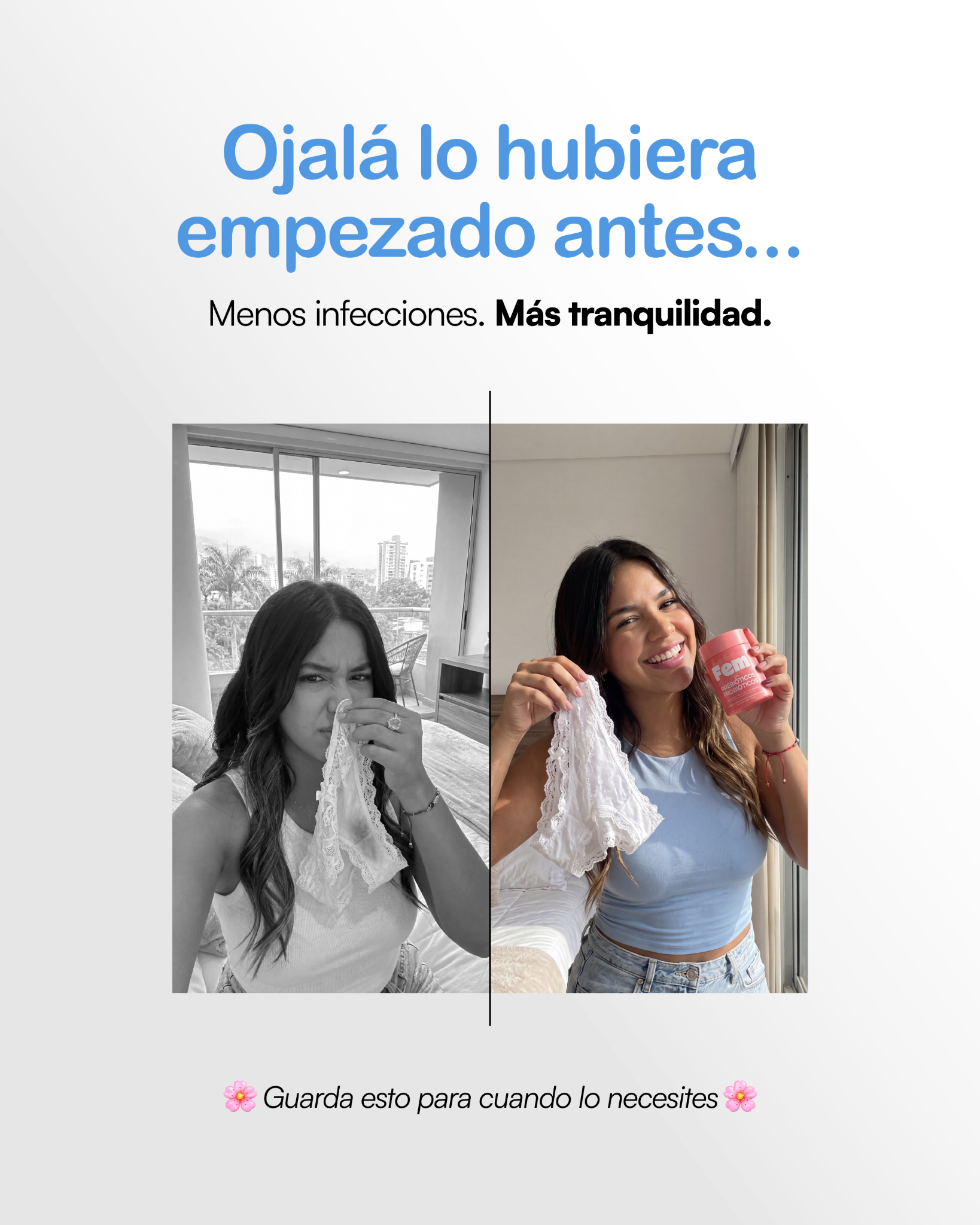 Fem Probiotics Facebook ad