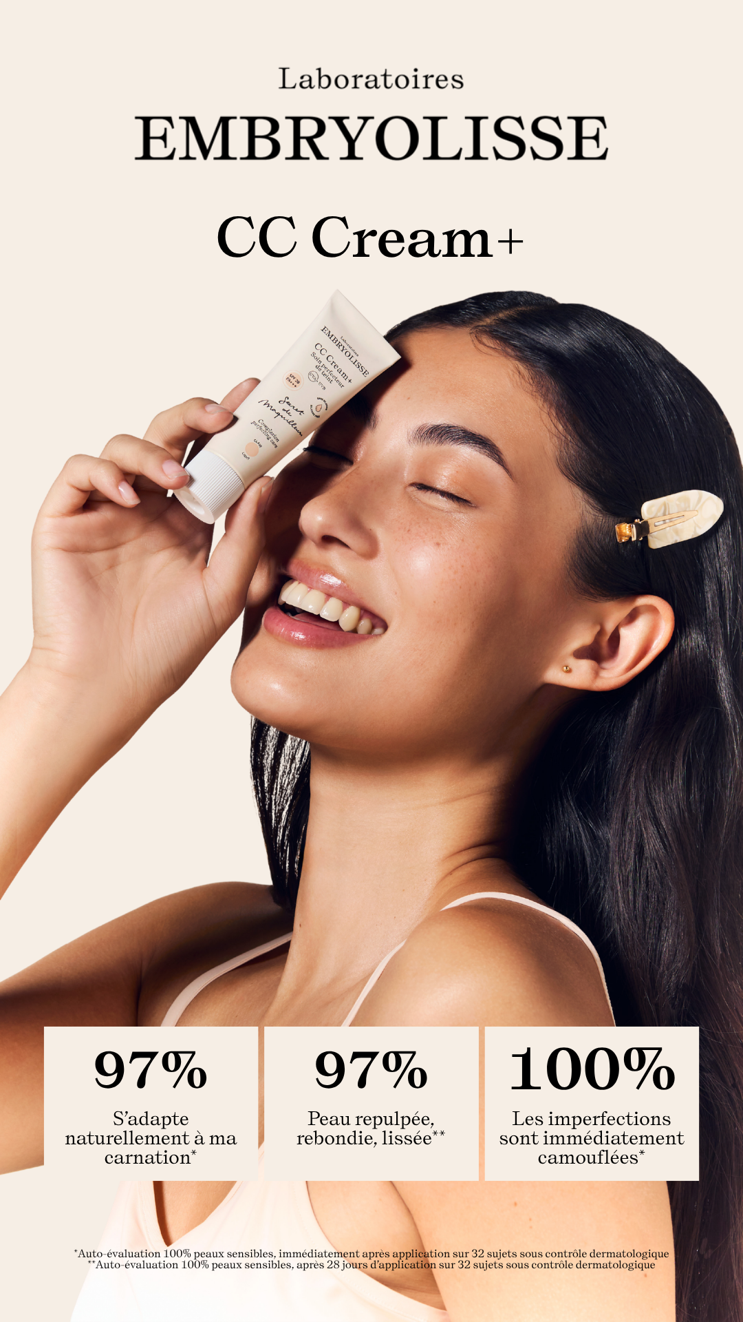 Embryolisse France Facebook ad