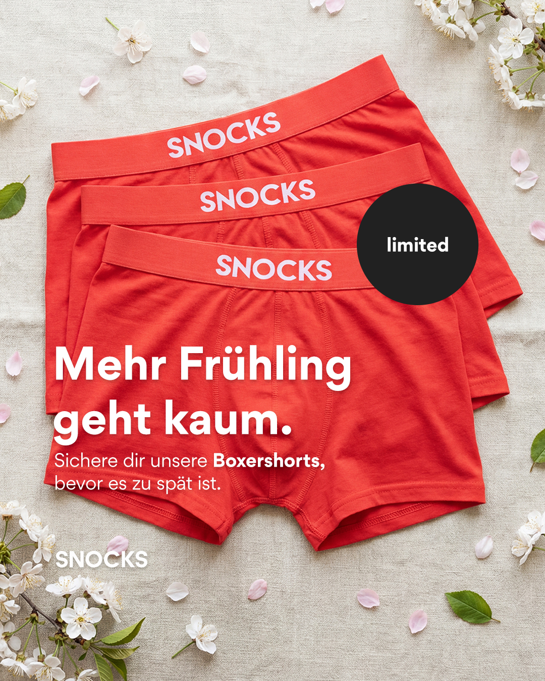 Snocks Facebook ad