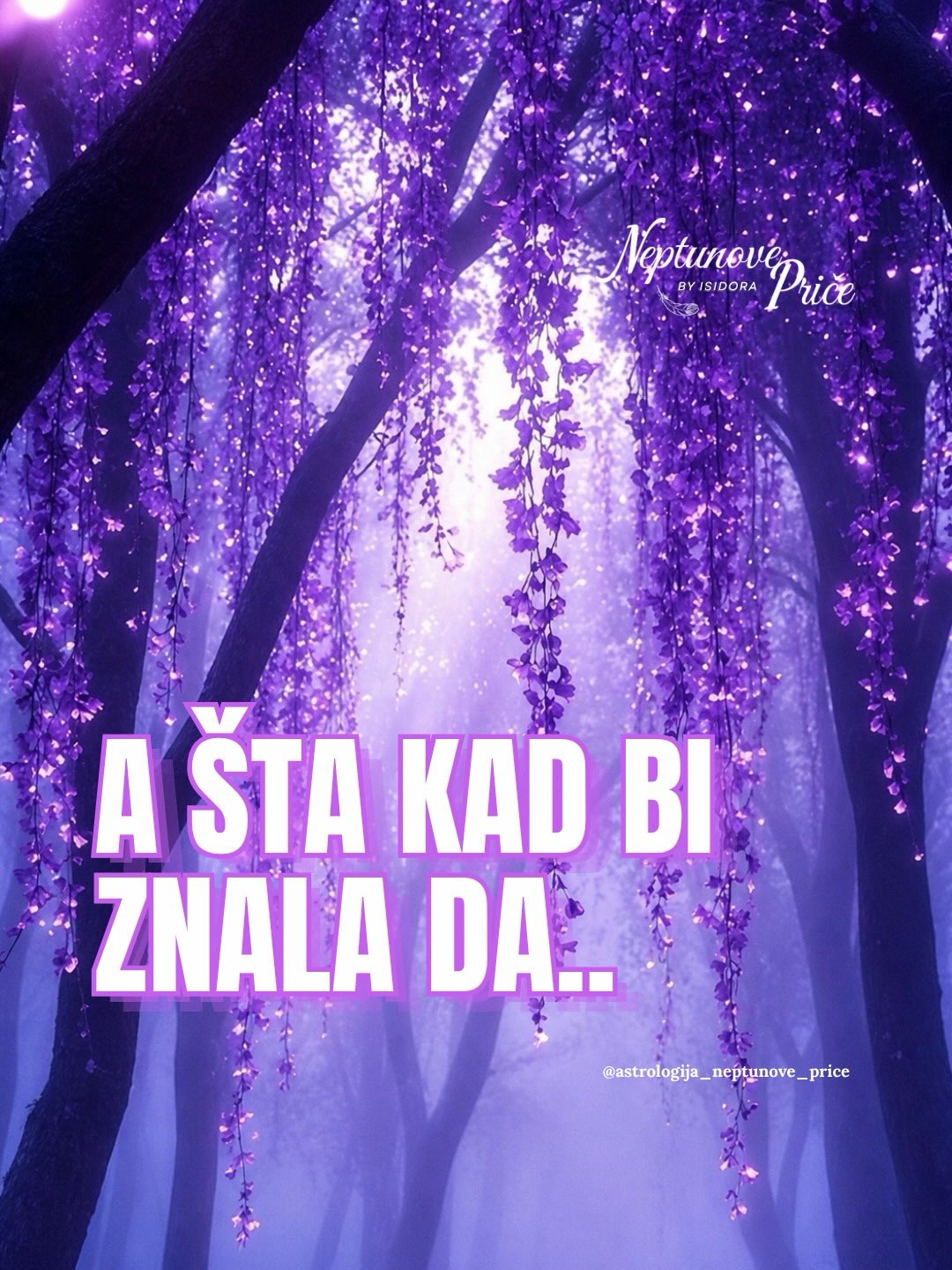 Astrologija Neptunove Priče Facebook ad: A sta kad bi znala.