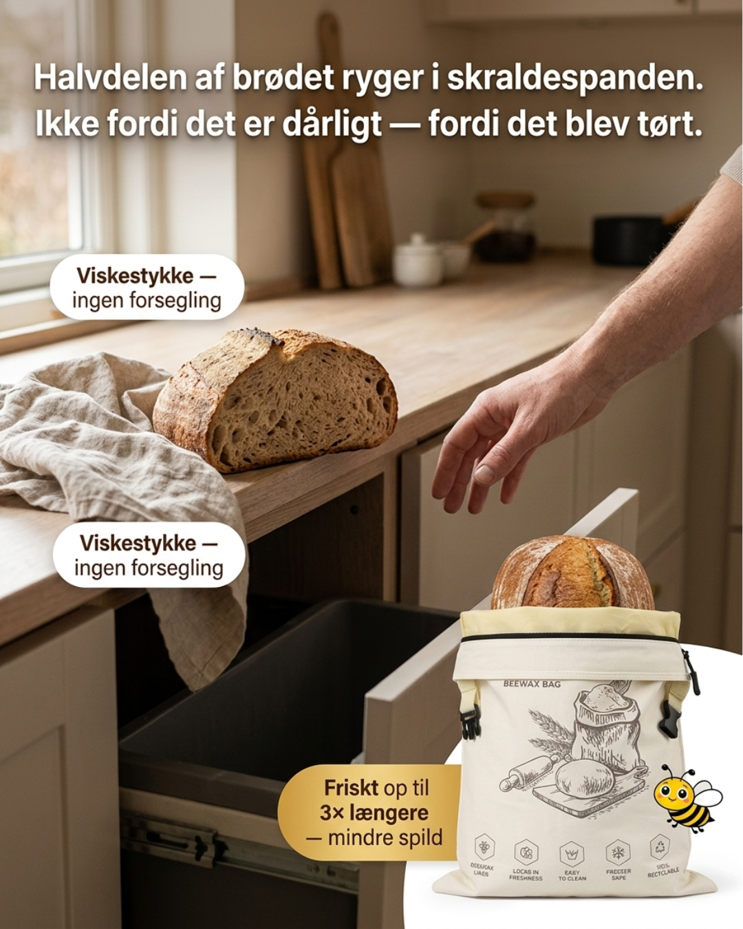 Seraeaze Facebook ad: Hold det friskt, naturligt