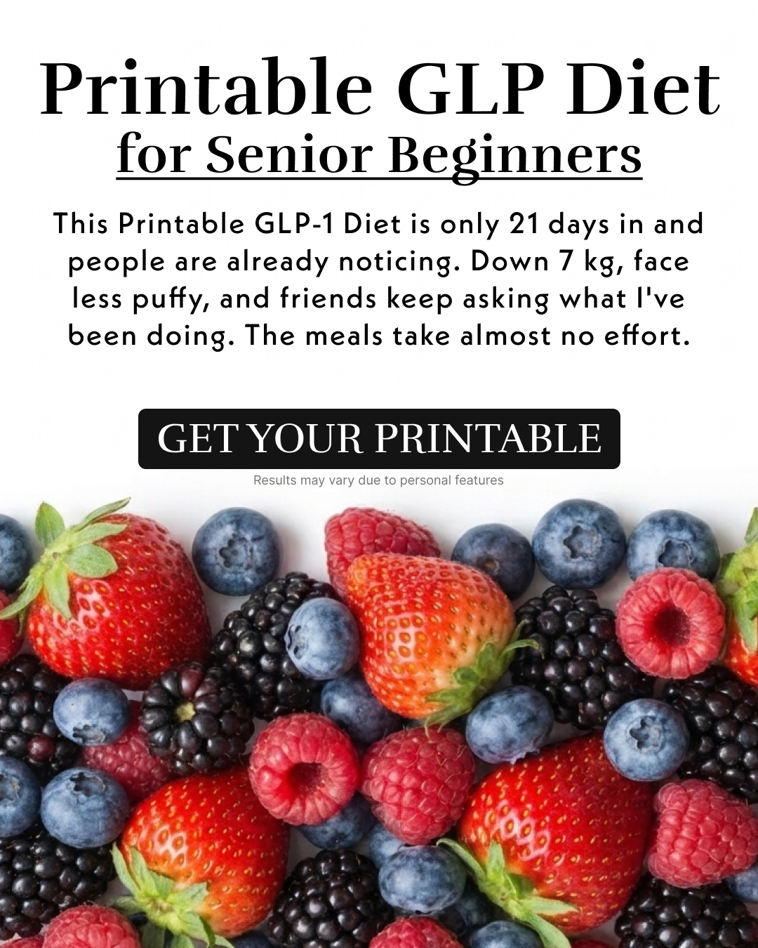 Eat Smart Every Day Facebook ad: It Only Takes 2 Weeks to Make a Difference