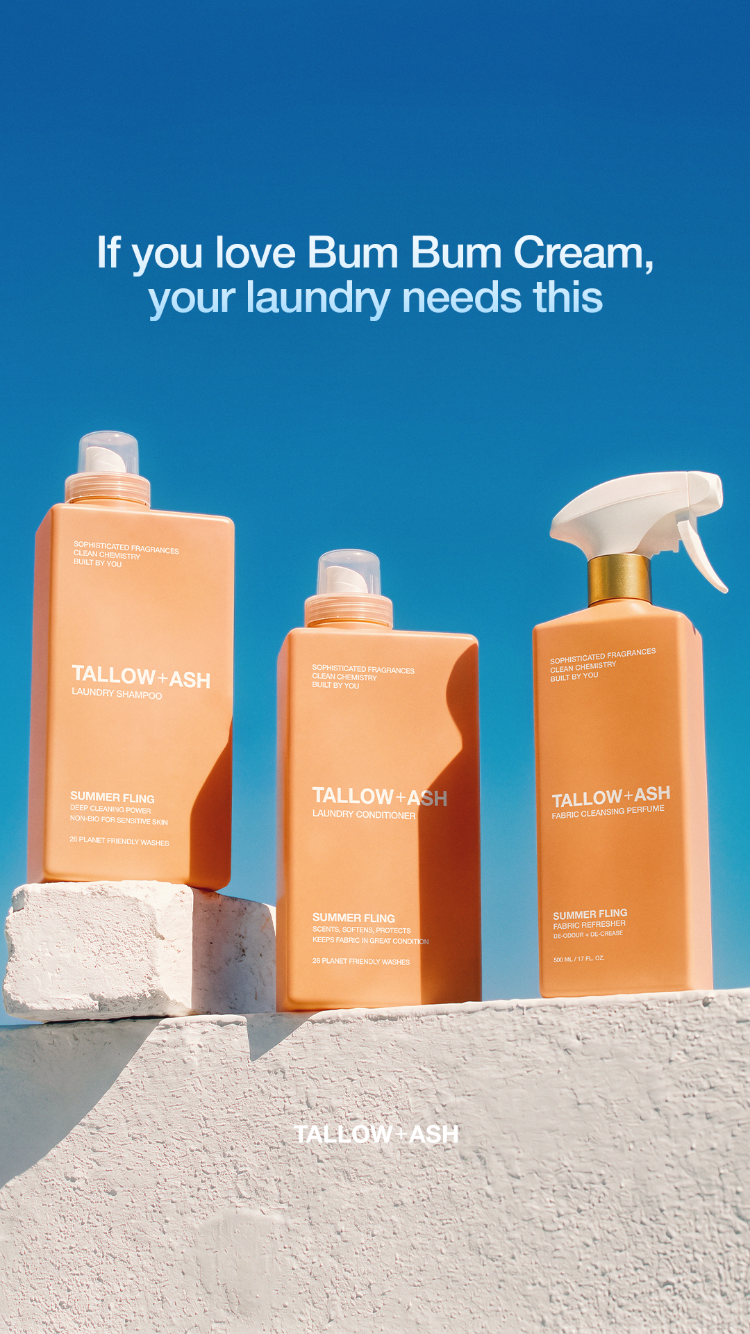 Tallow + Ash Facebook ad