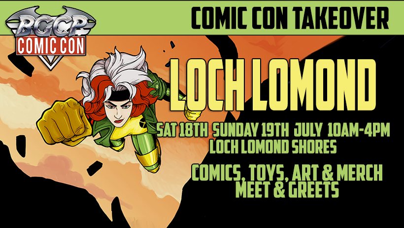 BGCP Comic Con Facebook ad: Loch Lomond Comic Con Returns for 2026