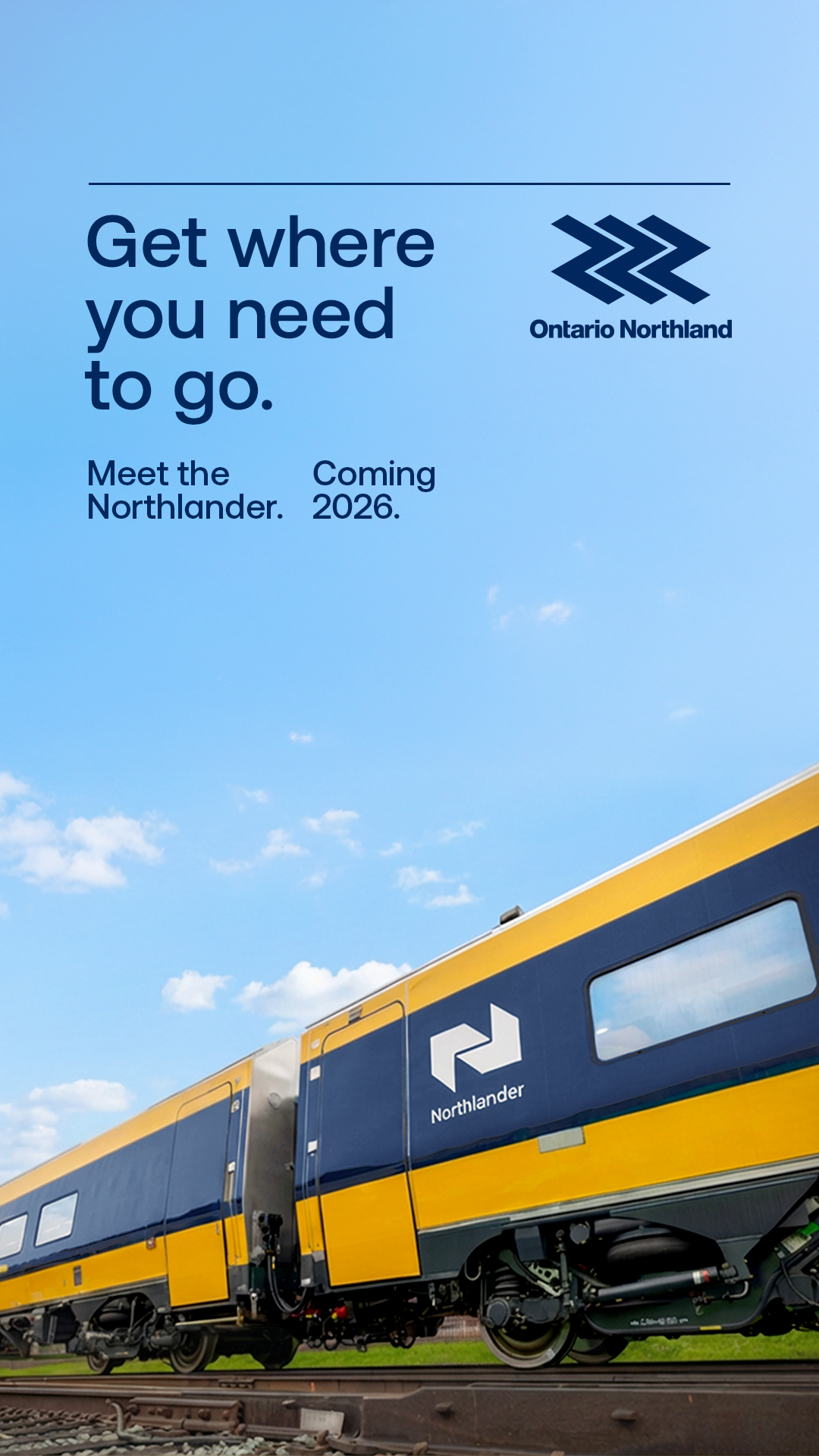 Ontario Northland Facebook ad
