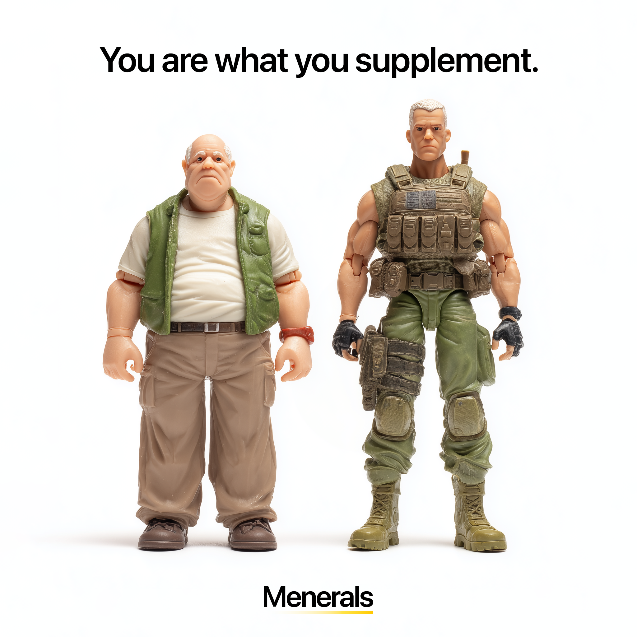 Menerals Facebook ad