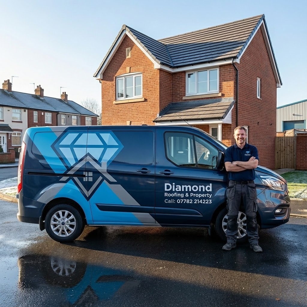 Diamond Roofing and Property Facebook ad: Worried About Your Roof? Get the Truth