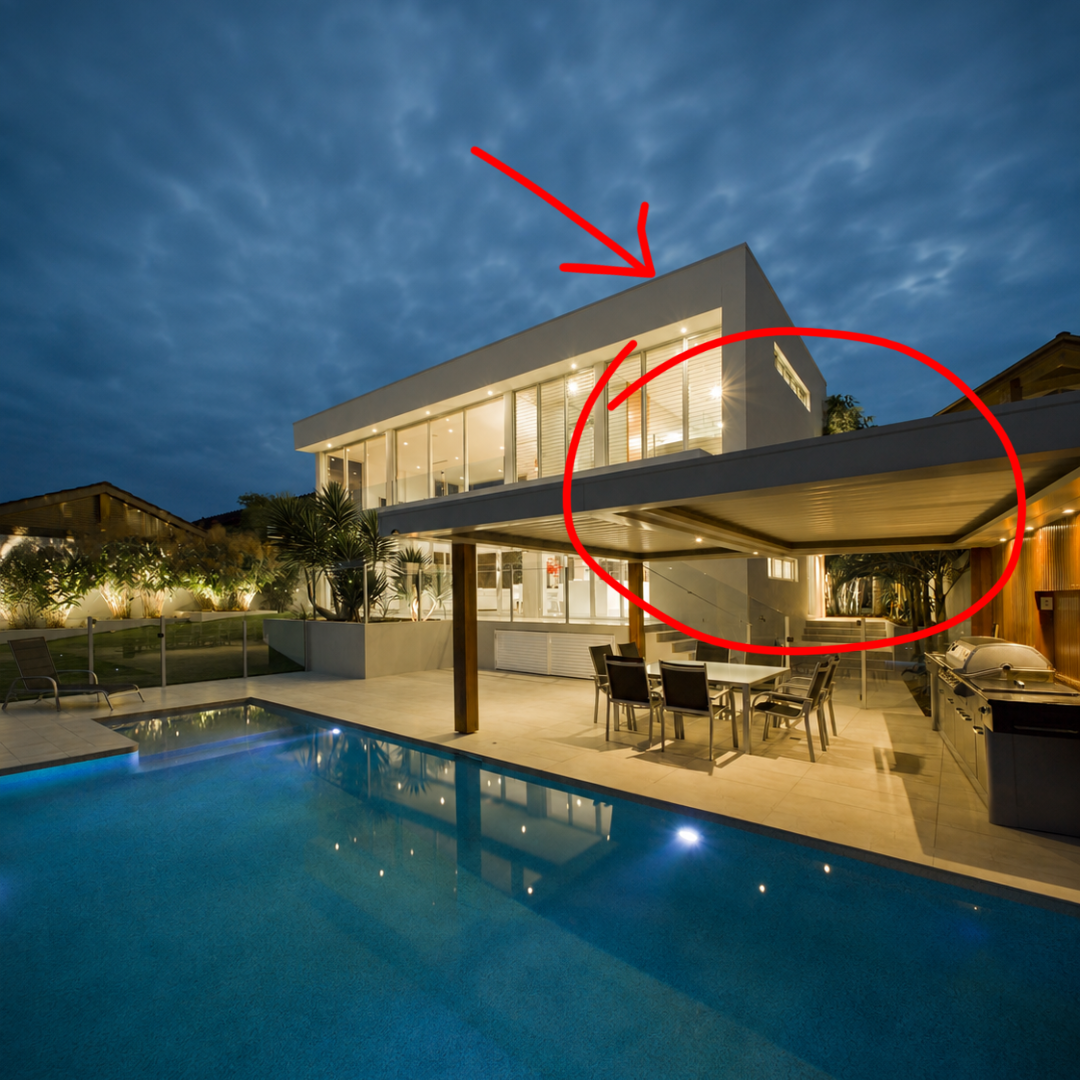Outdoor InDesign Facebook ad: Upgrade Your Backyard In 60 Days Or Less