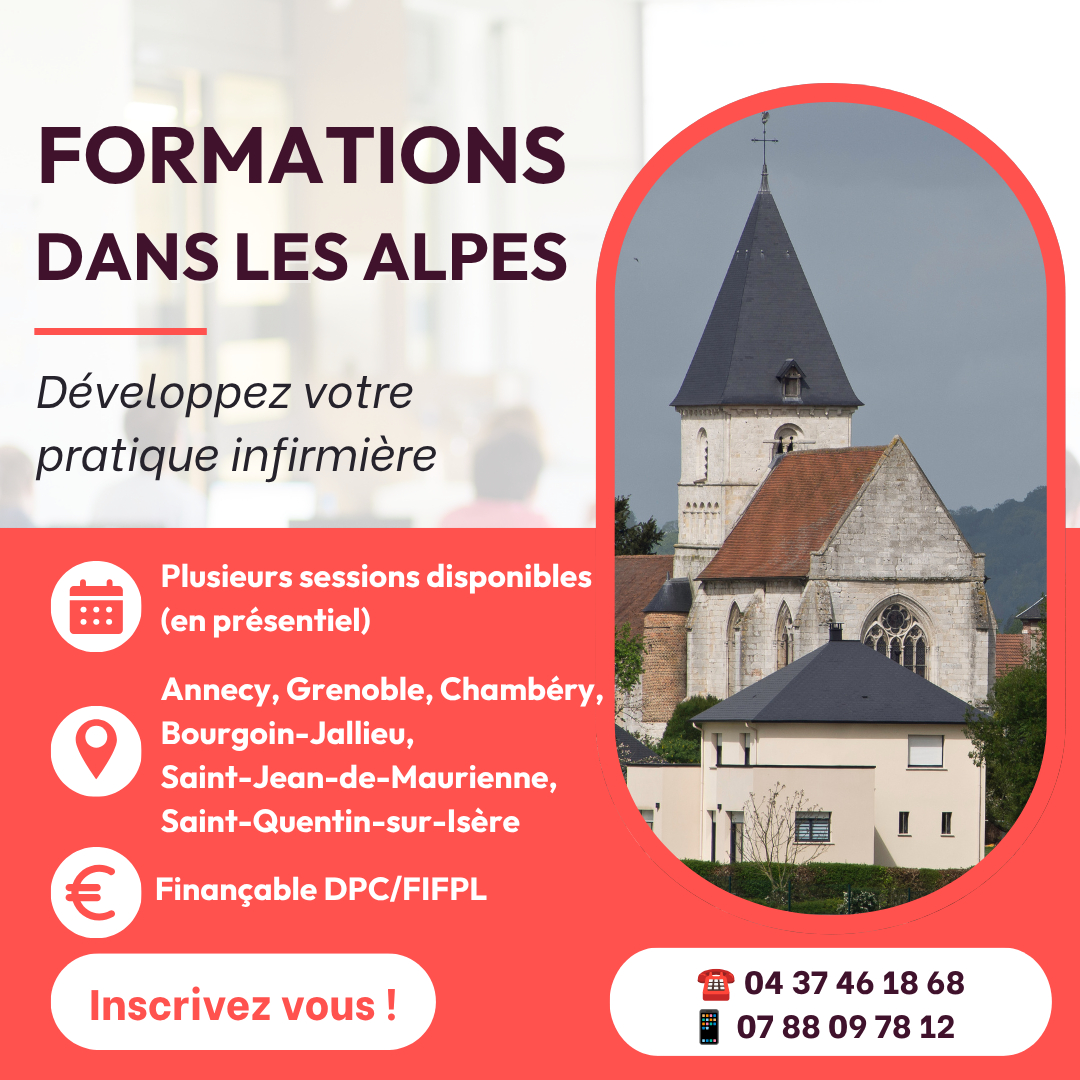 Pôle Formation Santé - Infirmiers Facebook ad: Formations IDEL en Isère, Savoie et Haute-Savoie