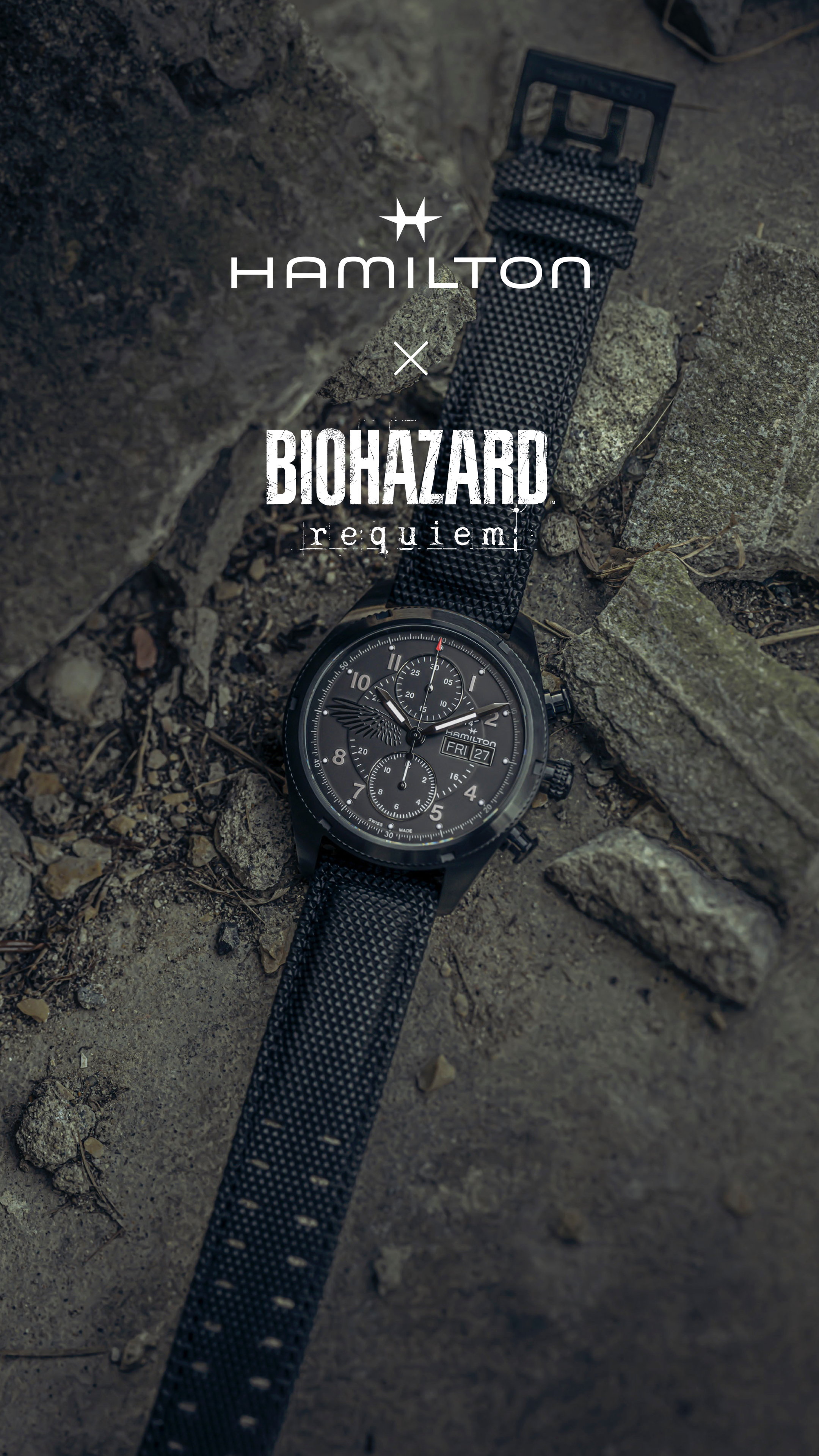 Hamilton Watch Facebook ad