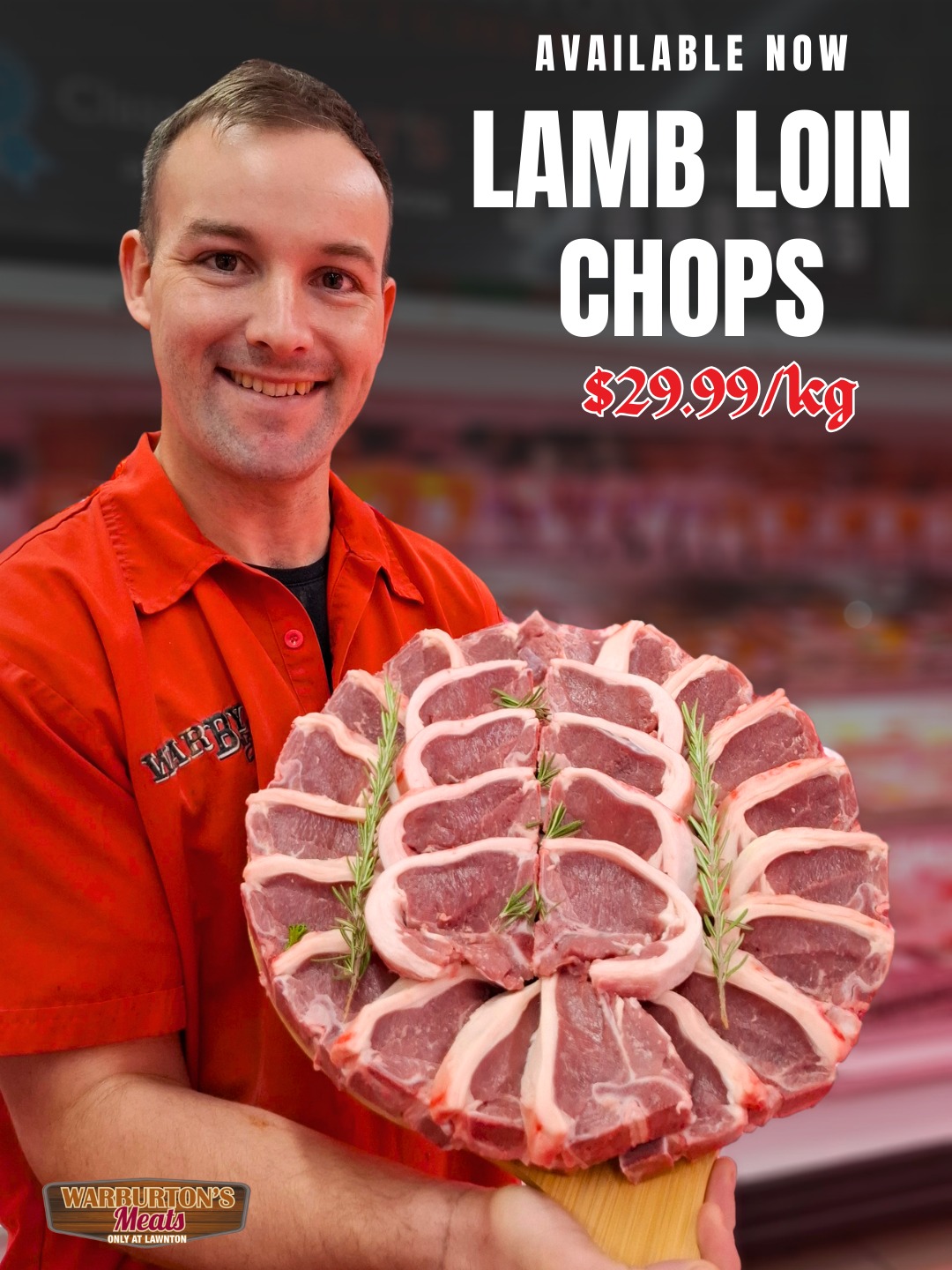 Warburton Butchers Facebook ad