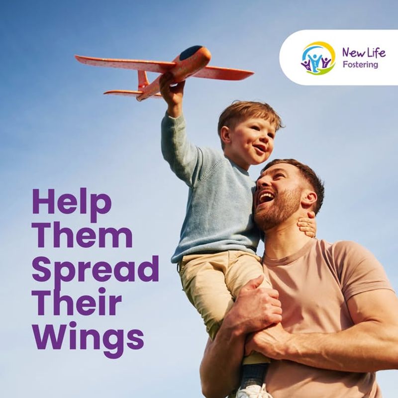 New Life Fostering Facebook ad: Join New Life Fostering, A Family-Run Independent Agency…