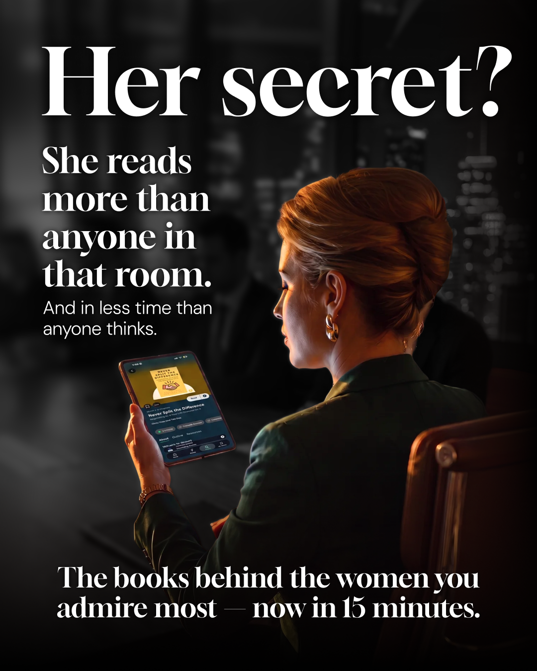 Blinkist Facebook ad