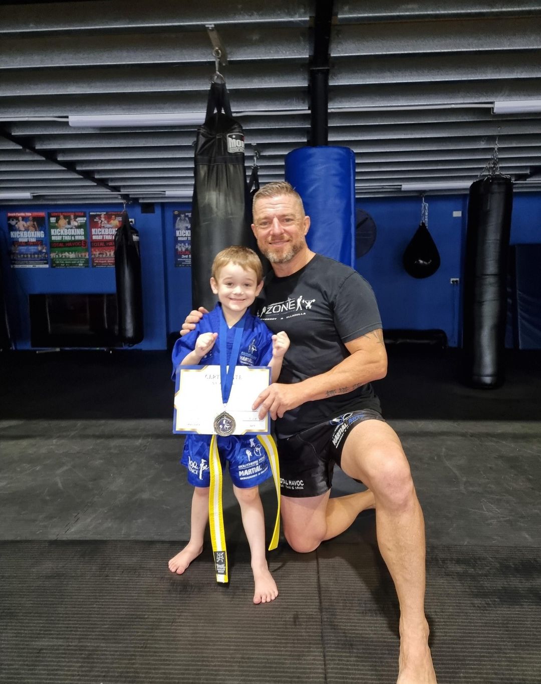 The Movement Zone Bomaderry Facebook ad: FREE Kids Martial Arts Class in Bomaderry
