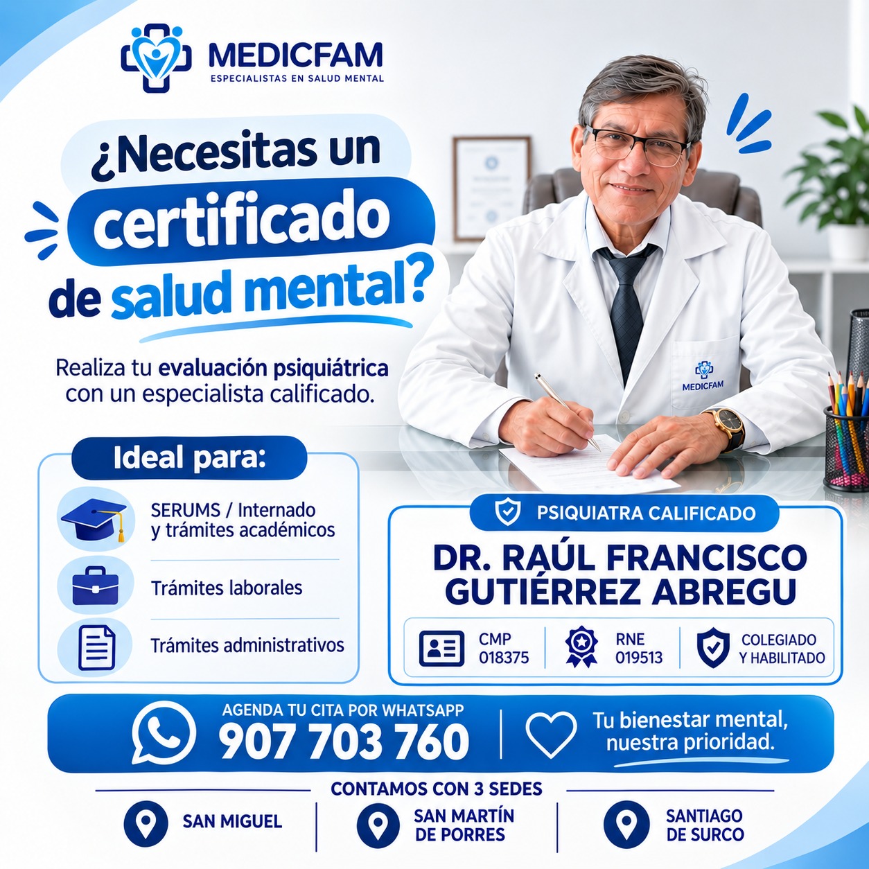 MedicFam Facebook ad