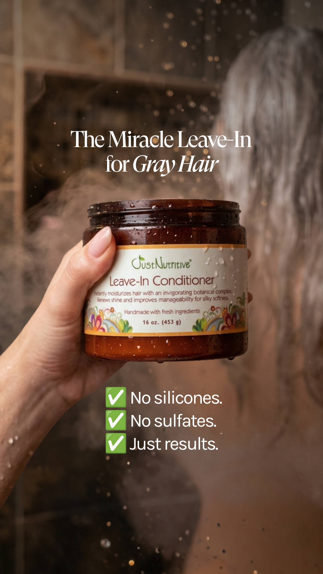 Just Nutritive Hair and Skin Care Facebook ad