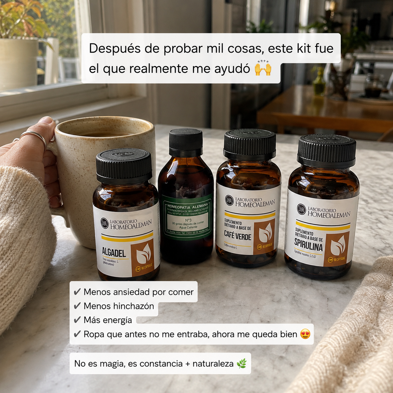 Homeopatía Alemana Facebook ad: KIT DE ADELGAZAMIENTO 30 DIAS CON DISFUNCION DE TIROIDES