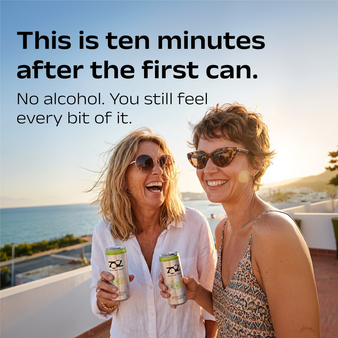 Zooz Drink Facebook ad: Feel the tingle.