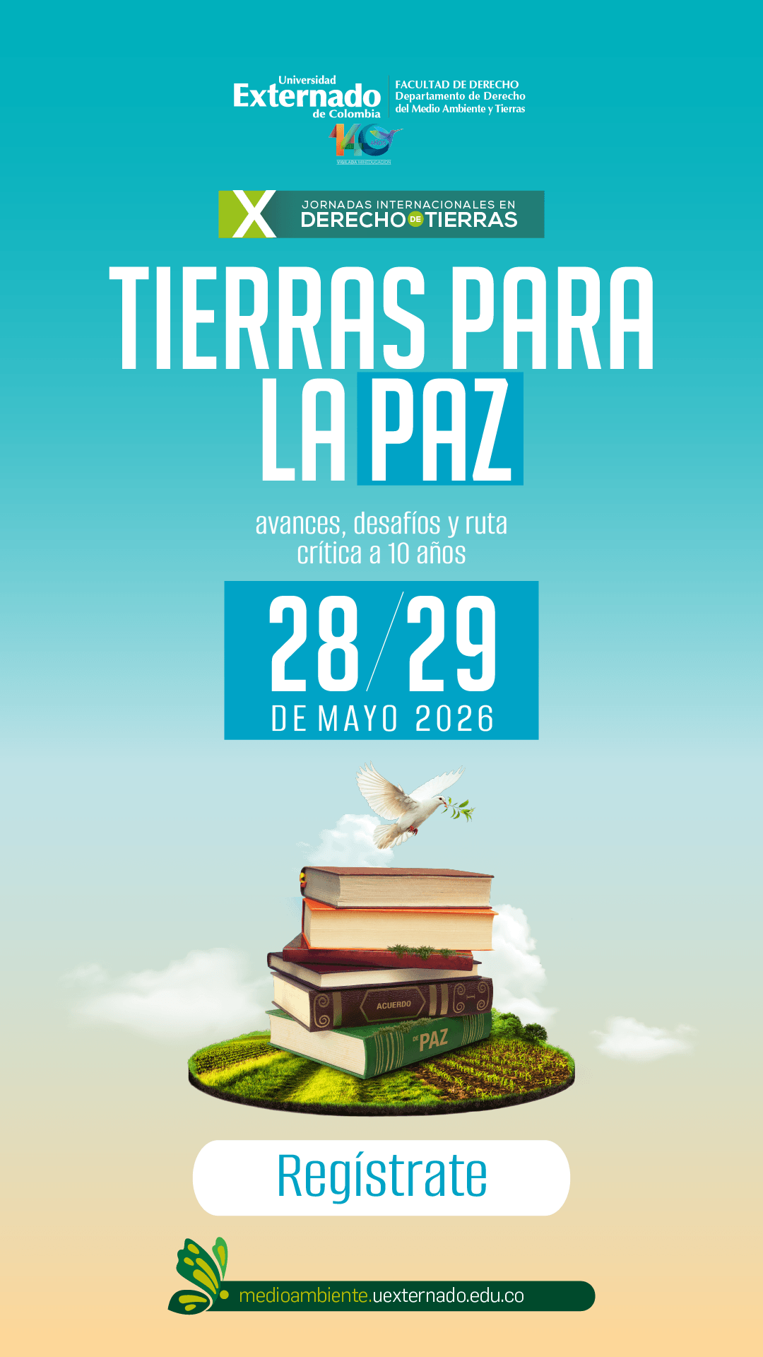 Universidad Externado de Colombia Facebook ad from Apr 30, 2026