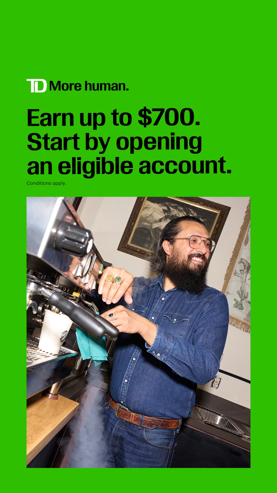 TD Facebook ad