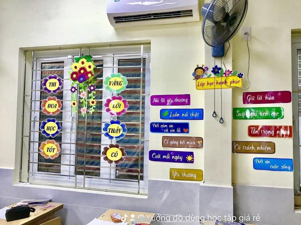Trang trí lớp học & Đồ dùng học tập Facebook ad: 𝐓R𝐀N𝐆 𝐓R𝐈́ 𝐋Ớ𝐏 ĐẸ𝐏, ĐÓ𝐍 𝐍Ă𝐌 𝐇Ọ𝐂 𝐌Ớ𝐈