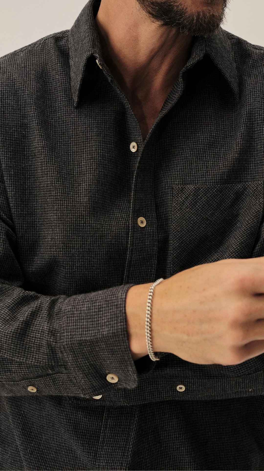 Buck Mason Facebook ad: Pacific Twill