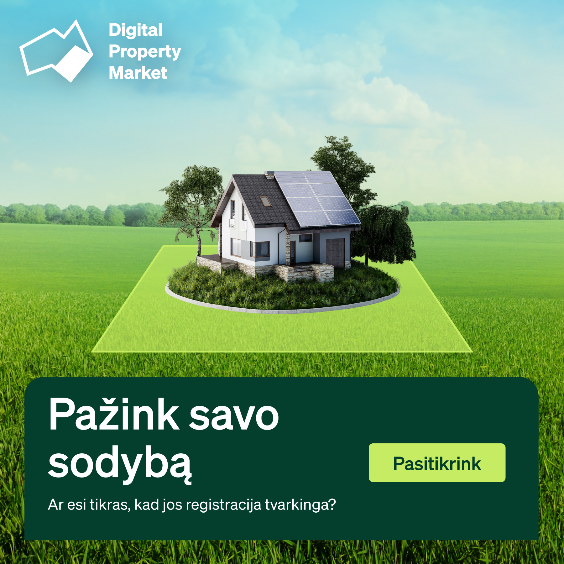 Digital Property Market Facebook ad