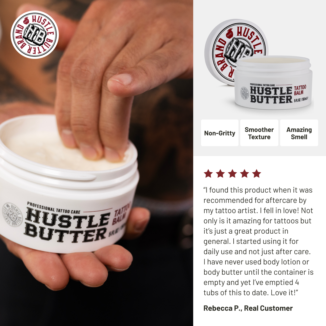 Hustle Butter Deluxe Facebook ad