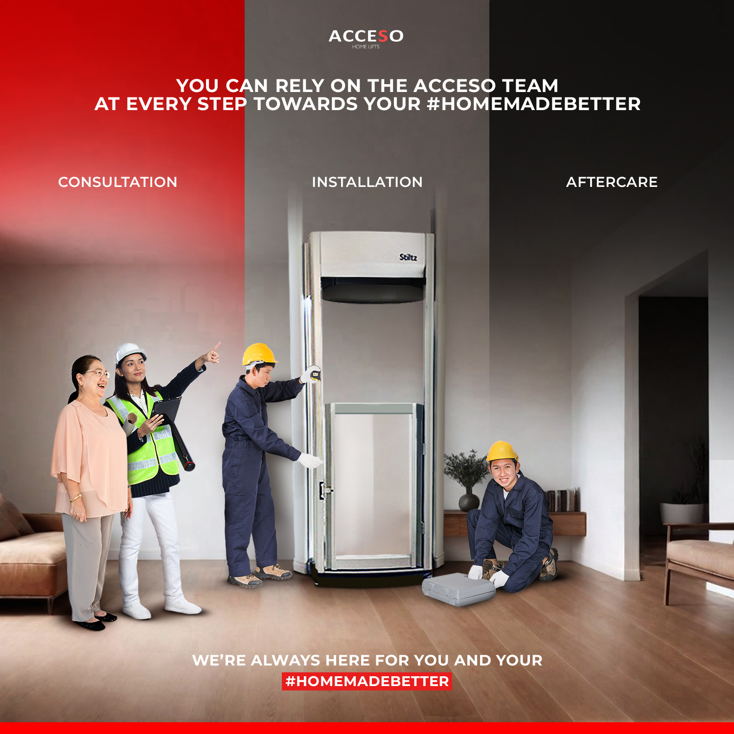 Acceso Home Lifts Facebook ad