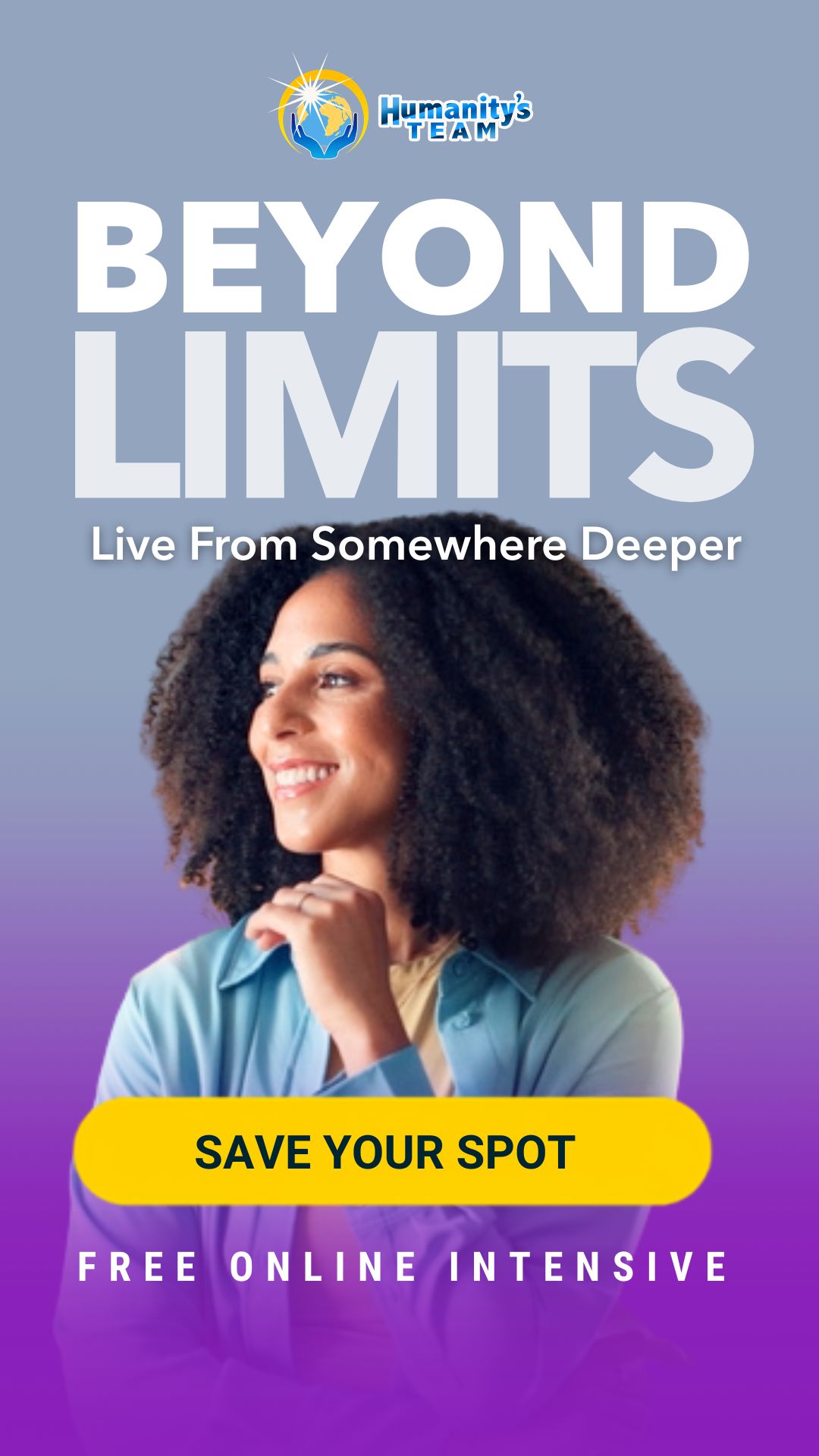 Humanity's Team Facebook ad