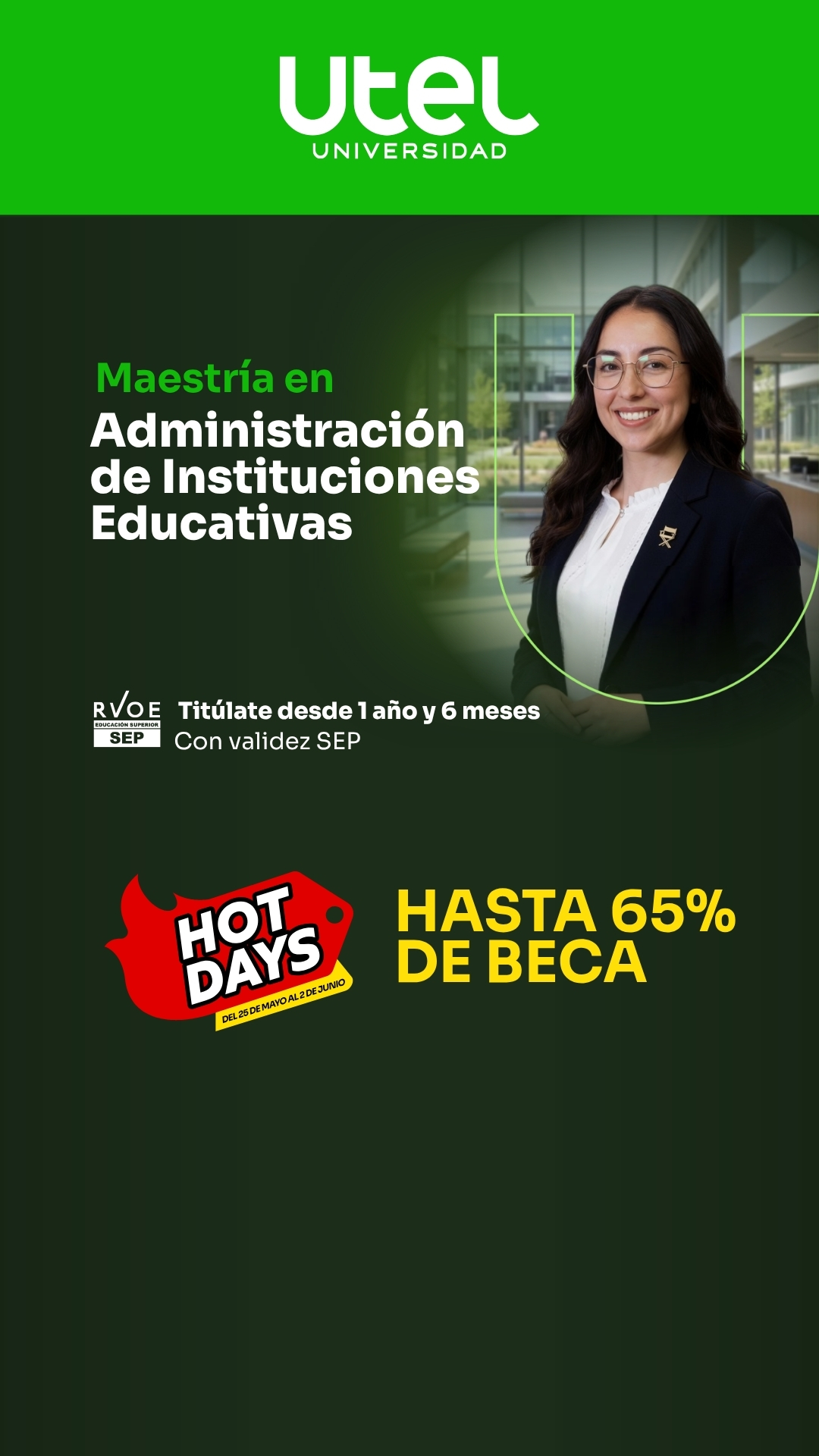 Utel Universidad Facebook ad