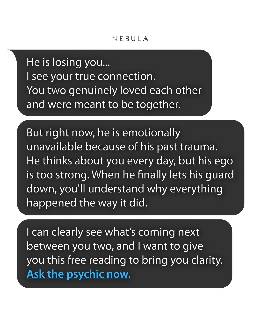 Your Relationship Advisor Facebook ad