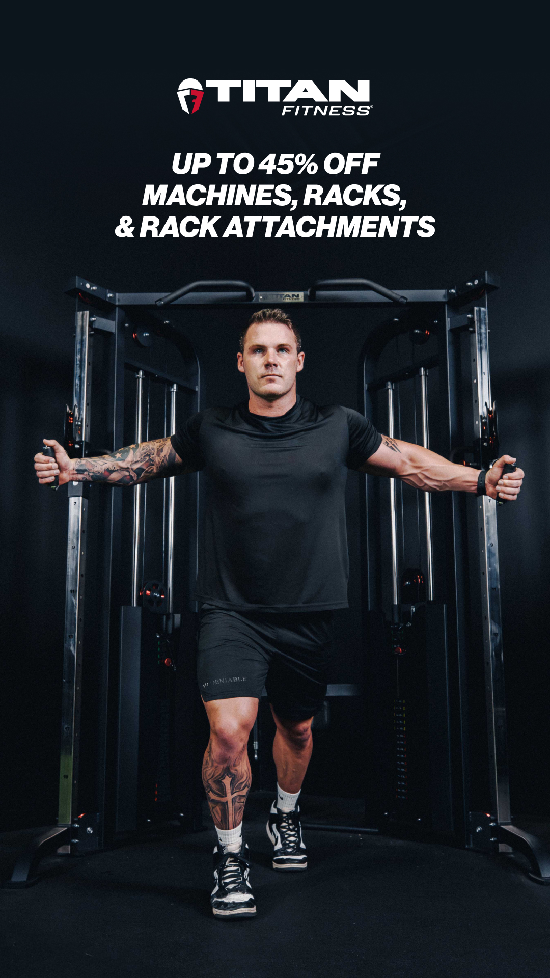 Titan Fitness Facebook ad