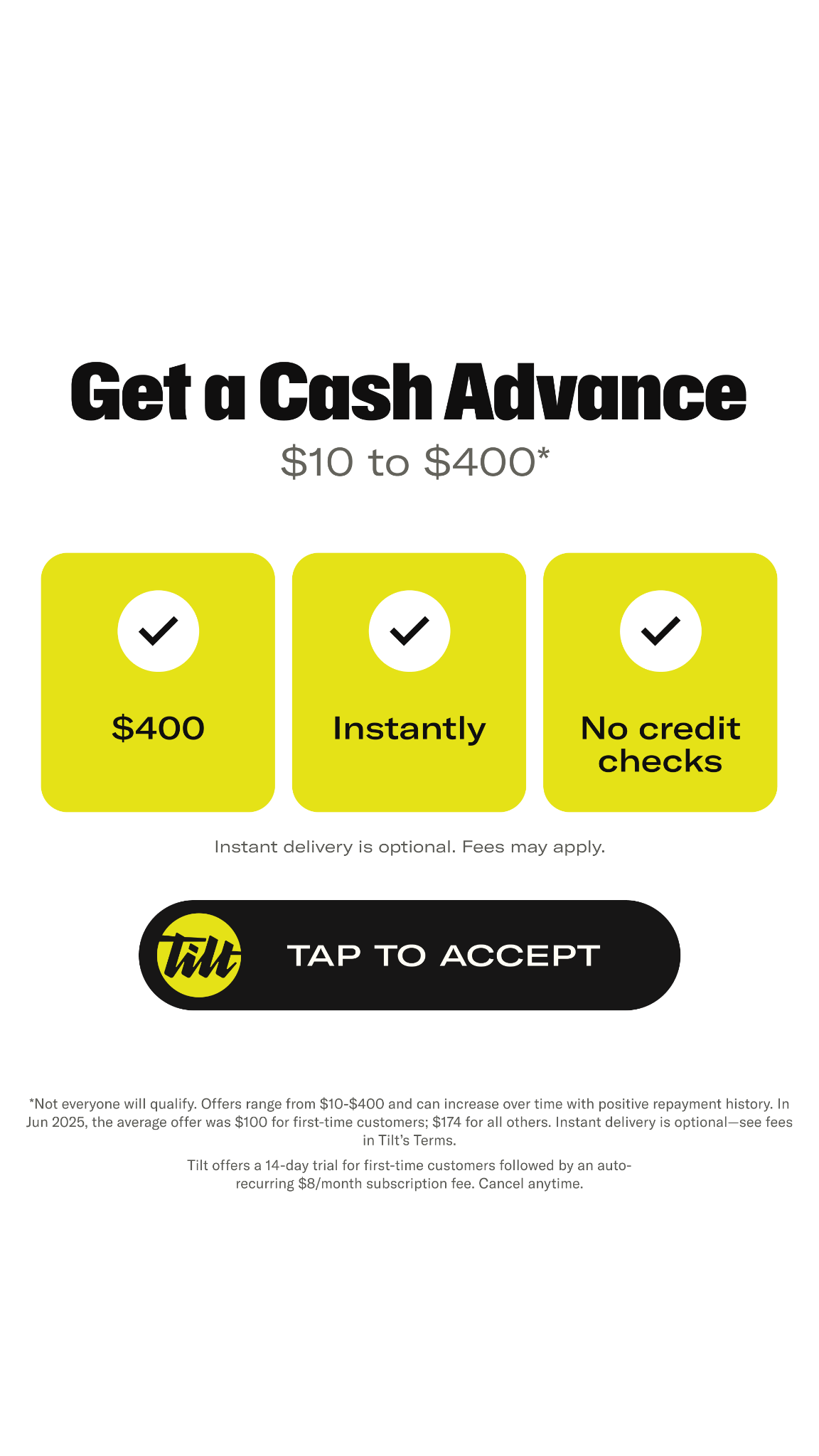 Tilt HQ Facebook ad